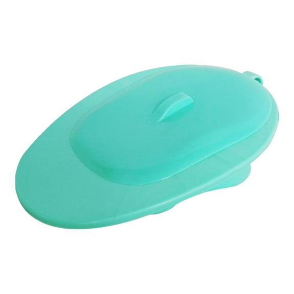 yotijay Bedpan with Cover Load Bearing Smooth Heavy Duty Potty for Bed Bound Elderly Old