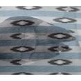 thumbnail image 4 of oneOone Viscose Chiffon Fabric Stripe Ikat Print Fabric BTY 42 Inch Wide, 4 of 4