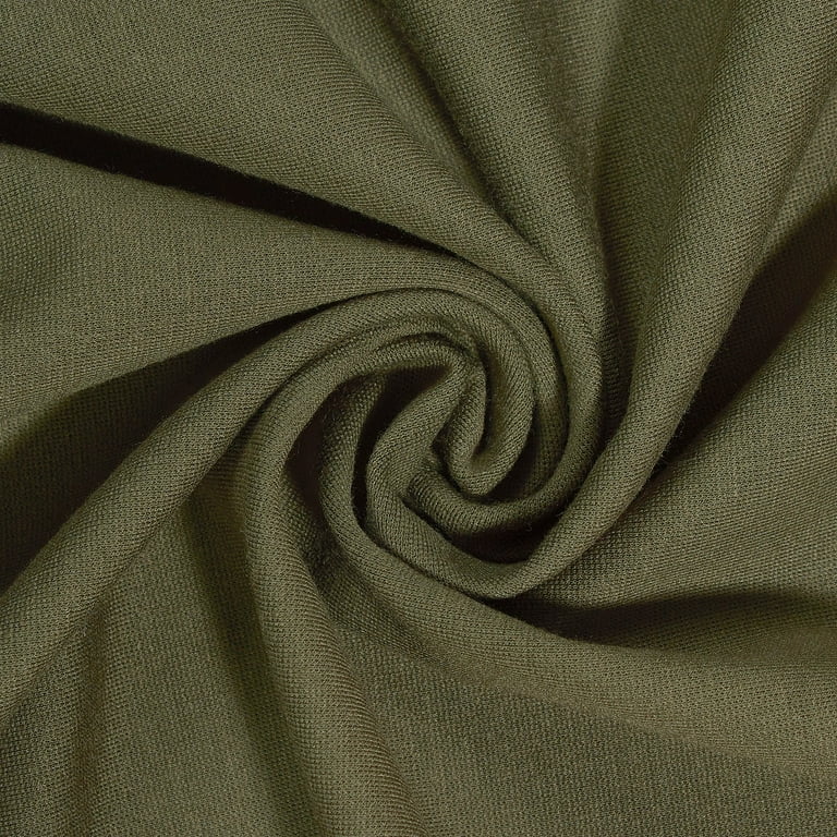 Thick jersey top knit fabric