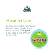 Just For Me Curl Peace Grip Glaze Nourishing Hair Styling Cream, 5.5 oz, Curly Hair, Nourishing
