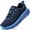 Navy, variant on STQ Women's Walking Shoes Slip on Cushioned Breathable Sneakers All Black US 6