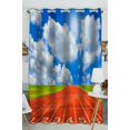 thumbnail image 1 of Cortina de ventana ABPHQTO Cielo Nubes 130x210 cm, 1 of 1