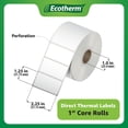 thumbnail image 2 of Etiquetas térmicas Ecotherm de 2,25 x 1,25 pulgadas, 4 rollos, 4540, 2 of 7
