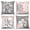 Pink, variant on Dashan Yellow Throw Pillow Cover 16x16 Set of 4,Yellow and Gray Daisy Floral Cushion Cases for Couch Sofa Bed Home Decor