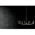 thumbnail image 2 of 52696CPZ Kichler Lighting Malene - 6 Light Chandelier-22.25 Inches Tall and 42 Inches Wide-Champagne Bronze Finish, 2 of 7
