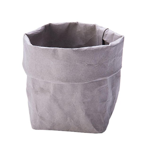 Cosmetic Organizer Makeup Brush Cup Holder Travel Portable Kraft Paper Bags, Pencil Pen Case For