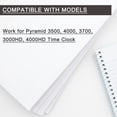 thumbnail image 4 of czcpp-Replacement for Pyramid 3700 time Clock Ribbon Used with Pyramid 4000R, 3500, 3700, 4000, 4000HD Time Clocks, 11.5ft, Individually Sealed, Pre-Installed Ribbon Shield, 4 Pack, 4 of 4