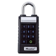 Master Lock 5039554 5.43 x 1.71 x 2.43 in. Pro Series Metal Single Locking Bluetooth Padlock, Black