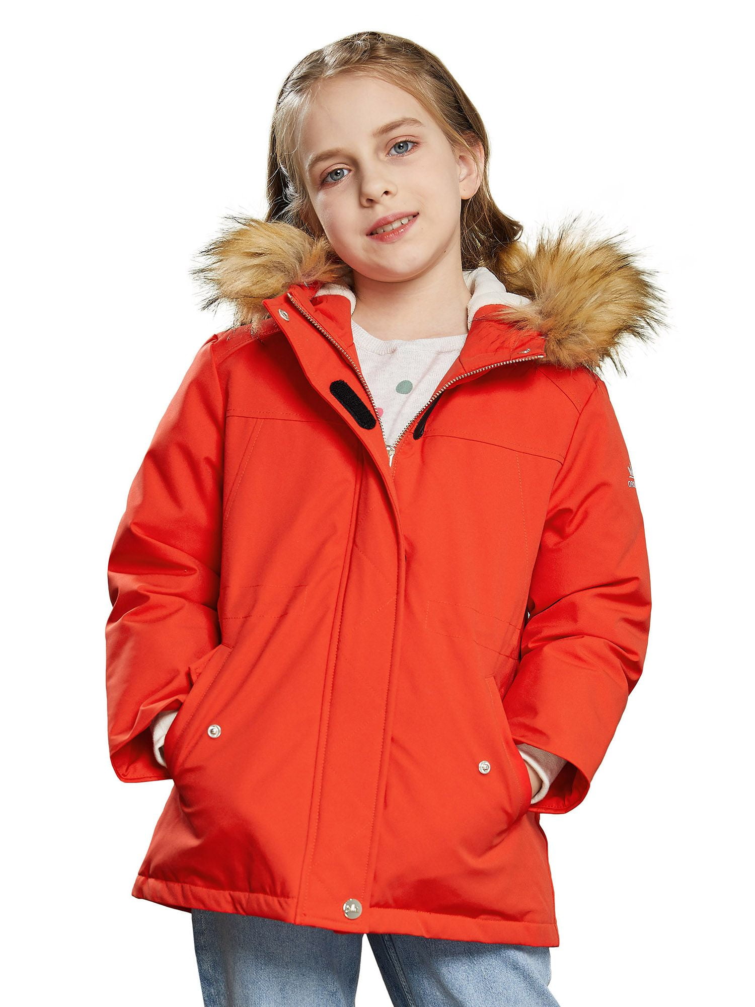 fleece lined down jacket