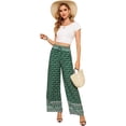 thumbnail image 1 of Pantalones anchos de pierna ancha para mujer, 1 of 5