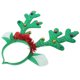 thumbnail image 4 of KAKOWELY Diadema navideña con luces LED y cuernos de ciervo, ideal como regalo para fiestas navideñas., 4 of 5