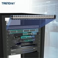 thumbnail image 3 of TRENDnet TC-KP24, 24-Port Blank Keystone 1U Patch Panel, 3 of 9