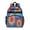 Colorful Tie Dye, variant on Cute Hedgehogs and Pioneer Flower Pattern Backpack for School,Cute School Bag,Schoolbag with Adjustable Shoulder Straps & Padded Back,15.25"x11.5"x5.25"