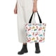 thumbnail image 5 of Fotbe Dinosaur Bolsa de Playa con Estampado, Bolsa de Hombro, Bolsa de Mano Espaciosa, Bolsa de Viaje Ligera, Bolsa de Compras Versátil, 5 of 6