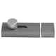 thumbnail image 5 of Punch-free Door Bolts Catch Lock Aluminum Zinc Zinc Alloy Sliding Door Bolt Lock Garden Gate Shed, 5 of 5