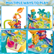 JoyStone 2-in-1 Kids Sand Water Table/Play Kitchen Sink Toys with Real Circulating Faucet, Water… — $49.97 (38% off)