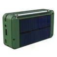 thumbnail image 1 of Radio Numérique Portable DAB+ Compatible Bluetooth Alimentée par Énergie Solaire/rechargeable Récepteur Radio d'Urgence Affichage LCD Haut-Parleur Sans Fil, 1 of 4