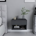 thumbnail image 4 of Bosfori Jamot Floating Nightstand Anthracite - White, 4 of 5
