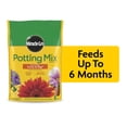 thumbnail image 2 of (2 pack) Miracle-Gro Potting Mix, For Indoor or Outdoor Potted Plants, Flowers, Shrubs, 8 qt., 2 of 13