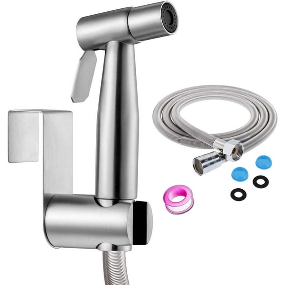 Bidet Sprayer For Toilet, Ergonomically Designed Rust-Proof Tool, Multiple Uses Including Personal Hygiene And Diaper Spraying, Save Water With Adjustable Water Pressure