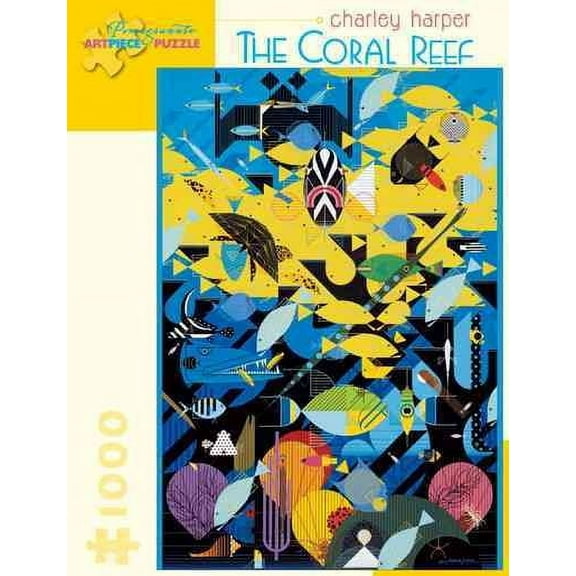 The Coral Reef Art Puzzle by Pomegranate