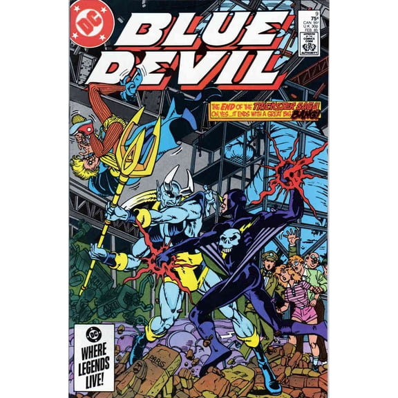 Blue Devil #9 VF ; DC Comic Book