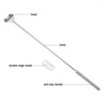 thumbnail image 4 of Plant Tank Scraper Stainless Steel Rust Proof Scraper Aquarium Fish Plant Tank Cleaning Tool45cm, Wide, 4 of 8