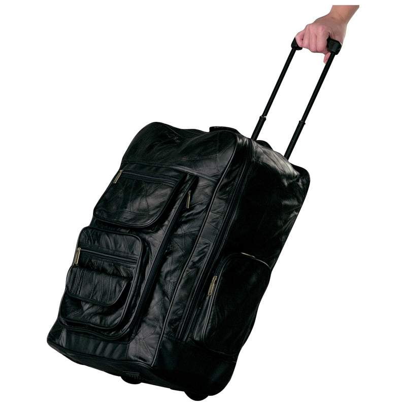 leather trolley bag price