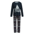 thumbnail image 2 of Christmas Pajamas for Family Matching Pajamas Set Xmas Christmas tree Holiday Sleepwear, 2 of 10