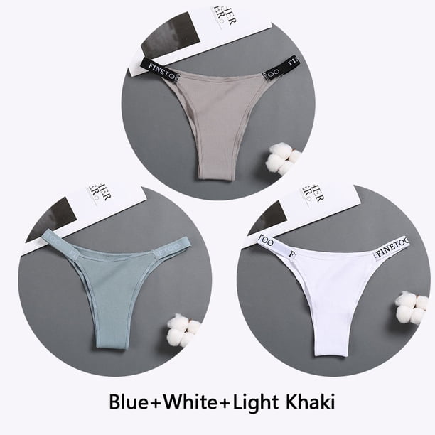 3 unids/set mujeres tangas moda carta bragas de algodón m-xl mujer calzoncillos señoras sexy ropa interior mujeres bikini panty nuevopangjing