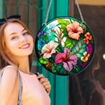 thumbnail image 4 of Cqxid Hangs Under $10 Welcome Door Hanger Double Colorful Hummingbird Butterfly Hanger Window Gallery Home Decoration Hanger, 4 of 9