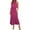-B-Hot Pink119, variant on FINALGANG Women Elegant Dress Solid Color Halter Neck Sleeveless Dresses Party Evening Long Dress Leisure Breathable Comfort Wear