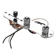 thumbnail image 4 of Placa de control de 3 vías precableada, controles de volumen y tono, accesorio para componentes de guitarra eléctrica, placa de control de carga de, 4 of 10