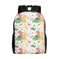 thumbnail image 1 of Disketp Cute Baby Dinosaurs Mochila Unisex de Apertura Lateral Completa, Mochila para Laptop para Escuela, Trabajo y Viajes, 1 of 8
