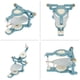 thumbnail image 3 of 9 in 1 Dental Lab Large Size Full Mouth Adjustable Magnetic Articulator Equipment, 3 of 5