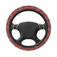 thumbnail image 3 of Naloa Fire Sign Elastic Steering Wheel Cover, Auto Steering Wheel Cover – 15 Inch , Comfortable Grip, Fit Suvs,Vans Cars,Trucks, 3 of 8