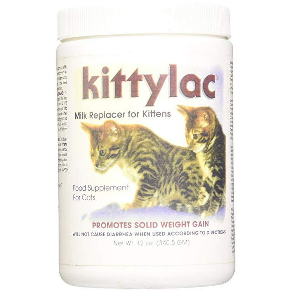 Kittylac Milk Replacer Powder Cat BALANCE Food Supplement Kitten 12oz