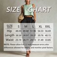 thumbnail image 4 of Morttic Women's Solid Color High Waist Pleated Jogger Pants – Cuffed Ankle Lantern Trousers with Side Pockets Summer Daily Wear Army Green，XL, 4 of 4