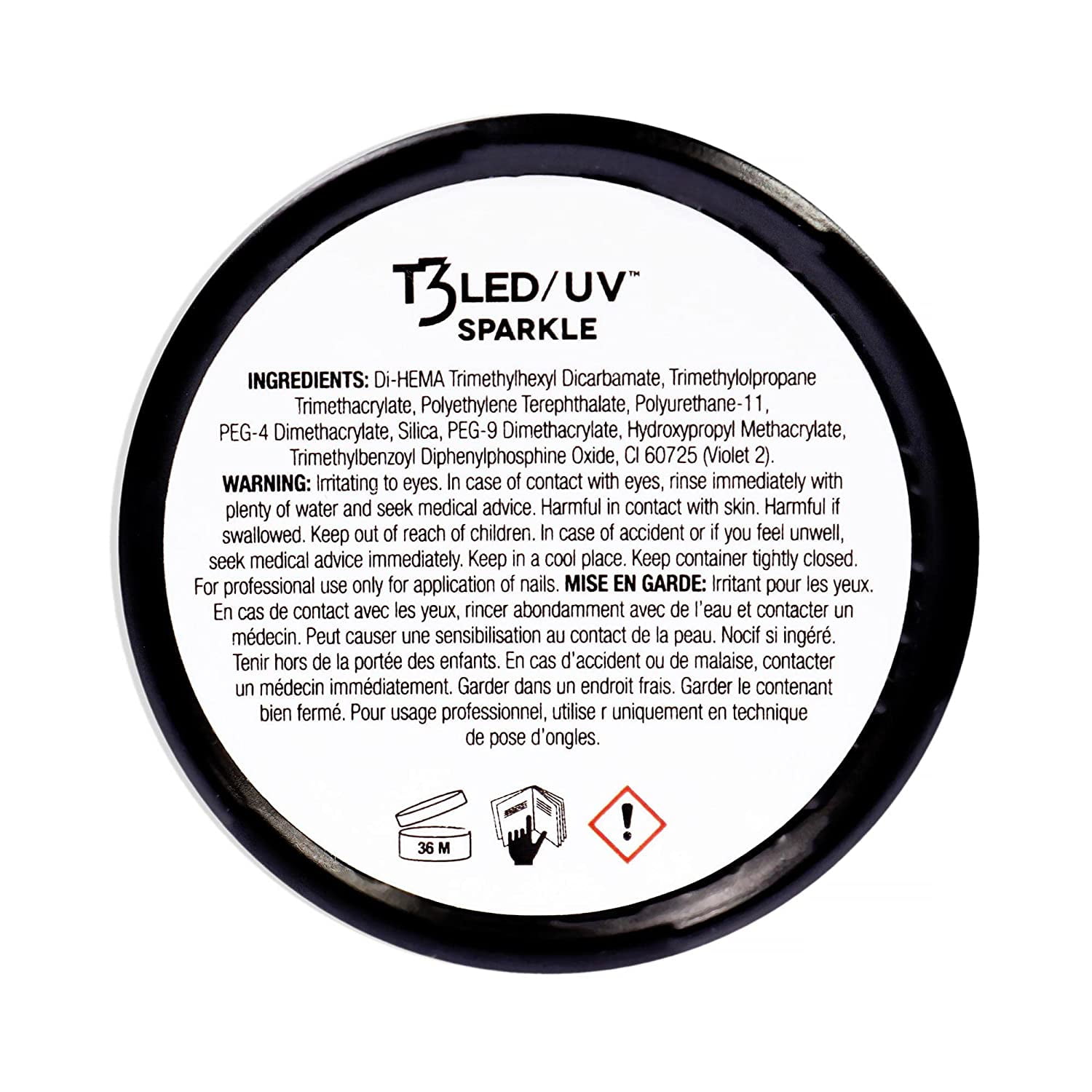 T3 Cool Cure Versatility Gel - Barbie Glitter
