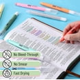 thumbnail image 6 of Mr. Pen- Bible Gel Highlighters and Fineliner Pens No Bleed, Pastel Colors, 18 Pcs, Bible Journaling Kit, 6 of 8