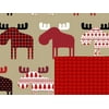 Pack of 1, Material Moose 18" x 833' Full Ream Roll Gift Wrap for Holiday, Party, Kids' Birthday & Special Occasion Packaging (Reversible)