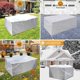 thumbnail image 1 of Fundas para muebles de jardín, 600D Oxford Funda para muebles de jardín Cubierta protectora impermeable Lona anti-UV para mesas de jardín Muebles de patio, con cordones 255x255x80cm Zhivalor  XDHY-17-173, 1 of 8