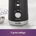 thumbnail image 3 of Mr. Coffee Multi-Grind 12 Cup Automatic Coffee Grinder | Chamber Cleaning System | 5 Grind Settings | Auto Shutoff, 3 of 6