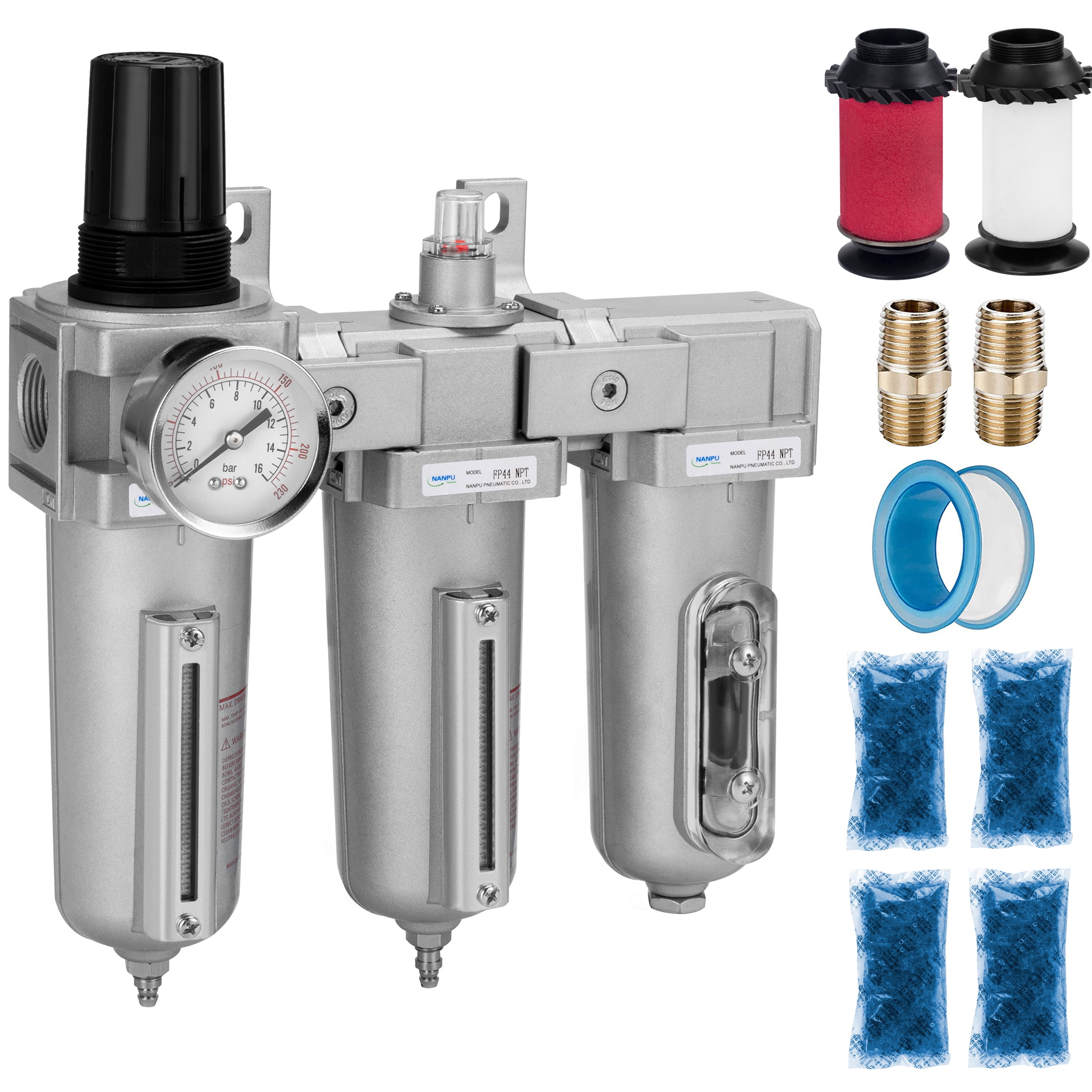 1/2" Compressed Air Filter Regulator/Desiccant Dryer Good For Plasma cutter 