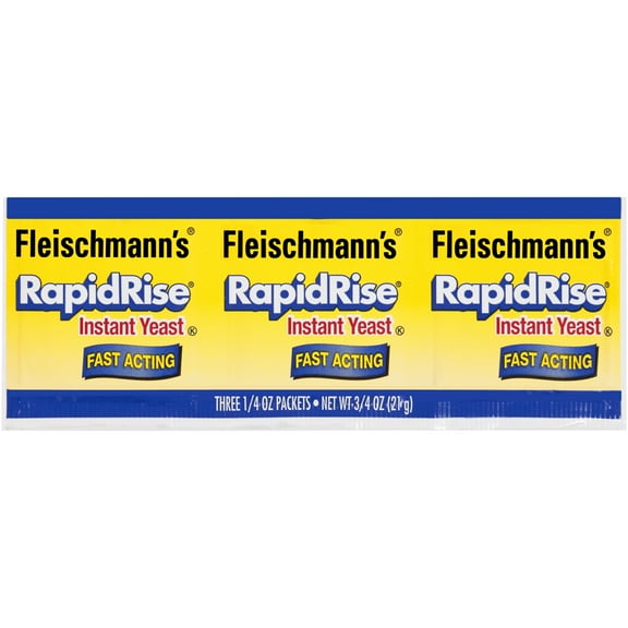 Fleischmann's RapidRise Instant Yeast Fast Acting - 3 CT
