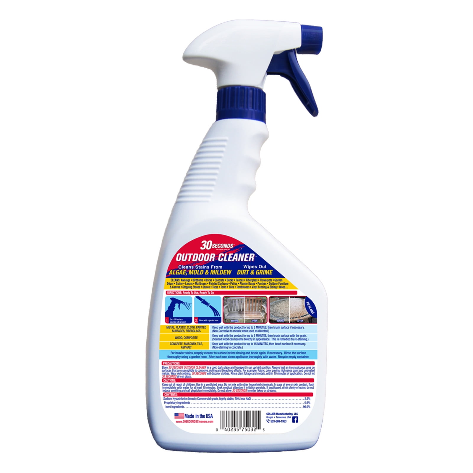 30 Seconds Ready-to-Use Outdoor Cleaner, 32 fl oz 