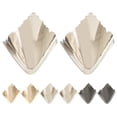 thumbnail image 2 of 1 Pair Metal Toe Caps Creative Protective Heel Decoration Shoes Supplies, 2 of 9
