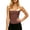 Brown, variant on Women Tummy Control Corset Top Polka Dot Mesh Strap Square Neck Lace Up Support Slimming Waist Shaper Performance Postpartum Body Shaping Trendy Daily Outfit