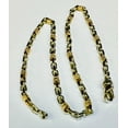 thumbnail image 6 of 18k Two-Tone Gold 4.5mm Fancy Greek , Necklace, 20", Approx 58.6g, 6 of 11