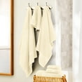 thumbnail image 3 of Better Homes & Gardens Signature Soft Cotton Popcorn Textured 6 Piece Bath Towel Set,Vanilla Dream, 3 of 15